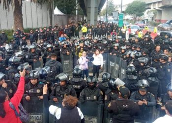 “No buscamos entrar al evento de la F1, sin embargo trabajadores del Poder Judicial fuimos encapsulados”: Aguayo