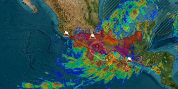 La Tormenta Tropical “kristy” tocaría tierra entre jueves y viernes en las costas de Oaxaca