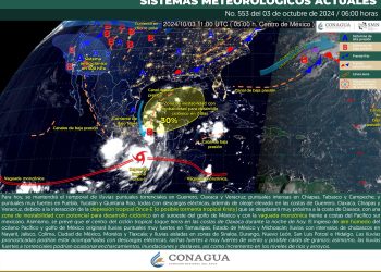 No olvides el paraguas, continuarán las lluvias fuertes