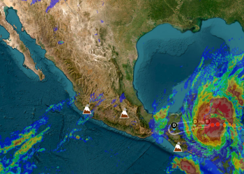 Quintana Roo emite alerta por Tormenta Tropical Nadine