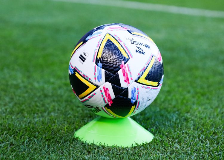 Official Ball Voit  during the 1st round match between Queretaro and Tijuana as part of the Torneo Apertura 2024 Liga MX at La Corregidora Stadium on July 05, 2024 in Santiago de Queretaro, Queretaro, Mexico.