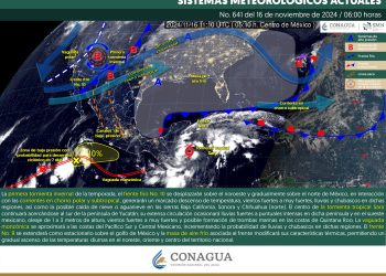 La primera tormenta invernal y frente frío 10 generará marcado descenso de temperatura