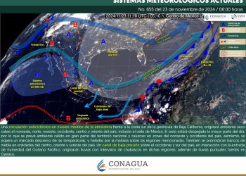 SMN prevé ambiente seco en la mayor parte del país
