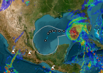 Emiten alerta amarilla en Tamaulipas por huracán “Rafael”