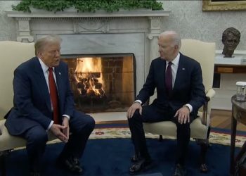 Joe Biden recibe a Donald Trump en la Casa Blanca
