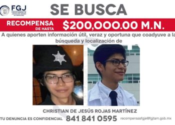 Ofrecen 200 mil pesos de recompensa para localizar el agresor de una joven en Tamaulipas 