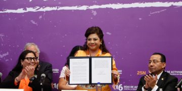 Gobierno capitalino anuncia 25 compromisos para acabar con la violencia contra mujeres