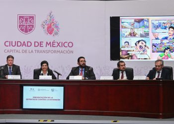 Clara Brugada presenta estrategia contra la extorsión en la CDMX