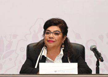 Clara Brugada asegura que continuará el combate contra el Cártel Inmobiliario