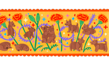 ¿Quieres que aparezca papel picado en tu pantalla? Con el doodle es posible