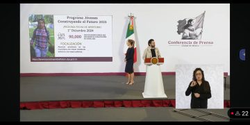 La Mañanera | Próximo 1 de diciembre inicia inscripción al programa “Jóvenes construyendo el Futuro”