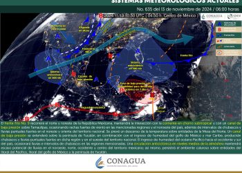 El frente frío 9 provocará lluvias en el noreste y oriente del país