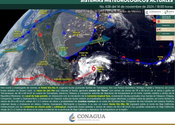 El frente frío 10 dará origen a la primera tormenta invernal de la temporada