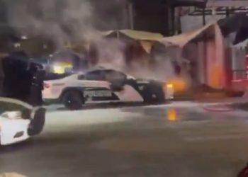 Detienen a presuntos narcomenudistas en la CDMX, uno de ellos incendió una patrulla