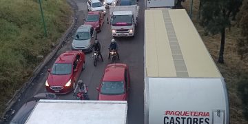 Accidente provoca caos por más de 20 horas en la México-Querétaro