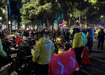 Detienen a 18 motociclistas y remiten al corralón 400 motocicletas en rodadas del terror