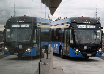 Trolebús Elevado cumple dos años