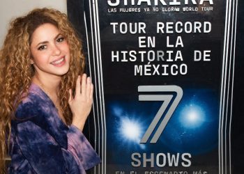 Shakira logra récord con “Las Mujeres Ya no Lloran Tour”