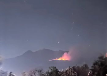 Cierran acceso a parque Izta-Popo por incendio forestal