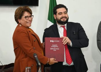 Recibe el Congreso local el paquete económico 2025