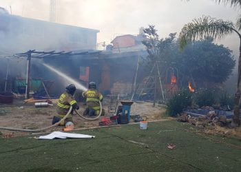 Tres lesionados al explotar pirotecnia en Texcoco