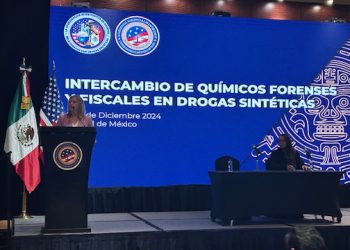 “Reducir el impacto del mercado de drogas sintéticas, debe ser el objetivo de México y los Estados Unidos”: Katie Stana
