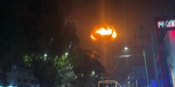 Se registra explosión de fábrica de combustibles en Tultitlán
