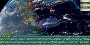 El frente frío 15 mantendrá el descenso de temperaturas en el país