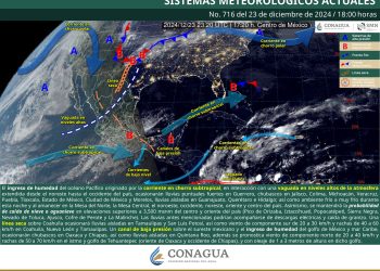 ¡No olvides el abrigo! SMN prevé temperaturas muy frías este 24 de diciembre