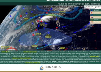 El frente frío 13 se extenderá sobre el norte y noreste del país