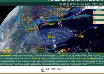 El frente frío 13 podría generar lluvias fuertes en el norte y centro del país