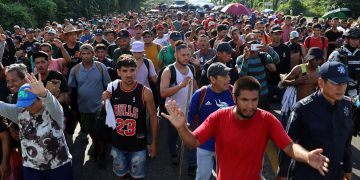 Sale nueva caravana migrante del sur de México