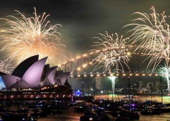 Sidney da la bienvenida al 2025
