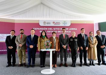 Delfina Gómez anuncia inversión de mil 100 mdp por ampliación de Bayer