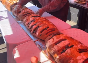 Alistan la mega rosca de reyes en el Zócalo capitalino