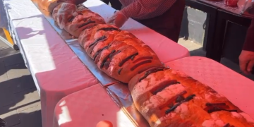 Alistan la mega rosca de reyes en el Zócalo capitalino