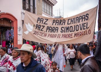Miles de indígenas marchan en la frontera sur ante inseguridad y violencia