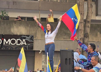 Machado fue interceptada tras la protesta en Caracas, denuncia su partido
