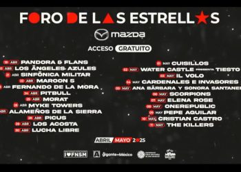 Scorpions, The Killers y Maroon 5 entre los artistas que se presentarán en la FNSM 2025
