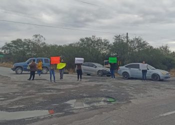 Se registra bloqueo carretero en Reynosa