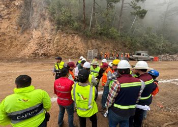 Avanza Construcción de Camino Provisional entre Veracruz y Puebla