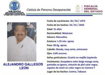Tabasco: Encuentran sin vida a periodista Alejandro Gallegos, en el municipio de Cárdenas