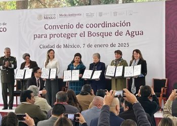 Firman Convenio para proteger el Bosque de Agua