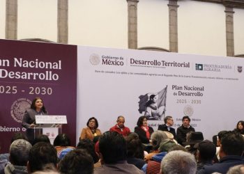 Clara Brugada destaca importancia de reconocer ejidos y comunidades agrarias