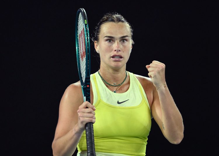 Sabalenka / Foto EFE