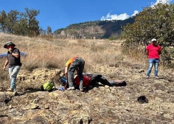 Muere ciudadano italiano al caer con su parapente en Temascaltepec