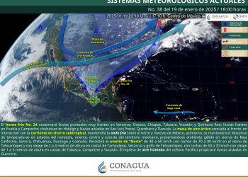 SMN prevé ambiente muy frío en el país, abrígate bien