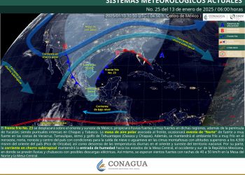 El frente frío 23 mantendrá ambiente muy frío, no olvides abrigarte bien