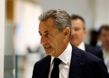 Nicolas Sarkozy en conferencia de prensa