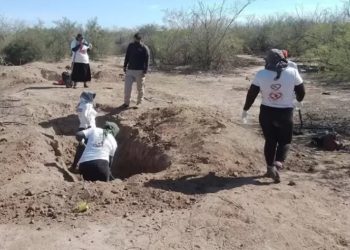 Localizan fosas clandestinas con restos de seis personas al sur de Sonora